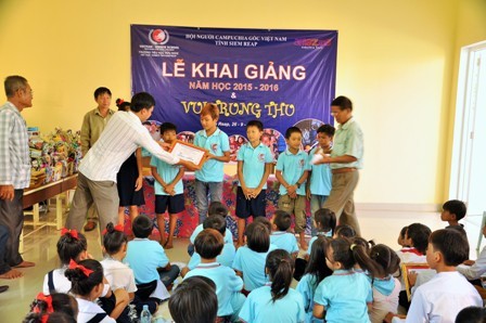 Khai trương Trường Tiểu học Hữu nghị Việt Nam Khmer tỉnh Siem Reap, Campuchia - ảnh 11